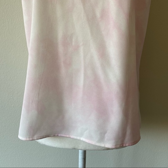 NWT Pink Tie Dye Spaghetti Strap Tank Top - Picture 3 of 10